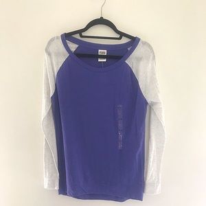 VS PINK Long Sleeve Lounge Shirt